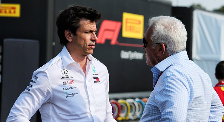 Toto Wolff parrilla inversa